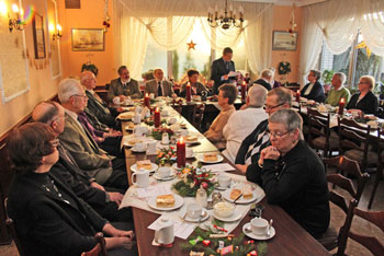 Der Festraum war gut besucht!